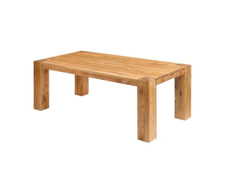 Esstisch George 140 x 100 cm Braun/Eiche