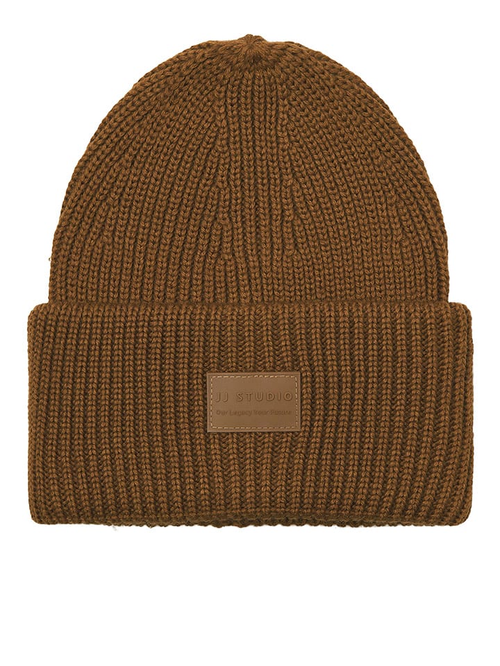 Jack & Jones Mütze in Hellbraun - onesize