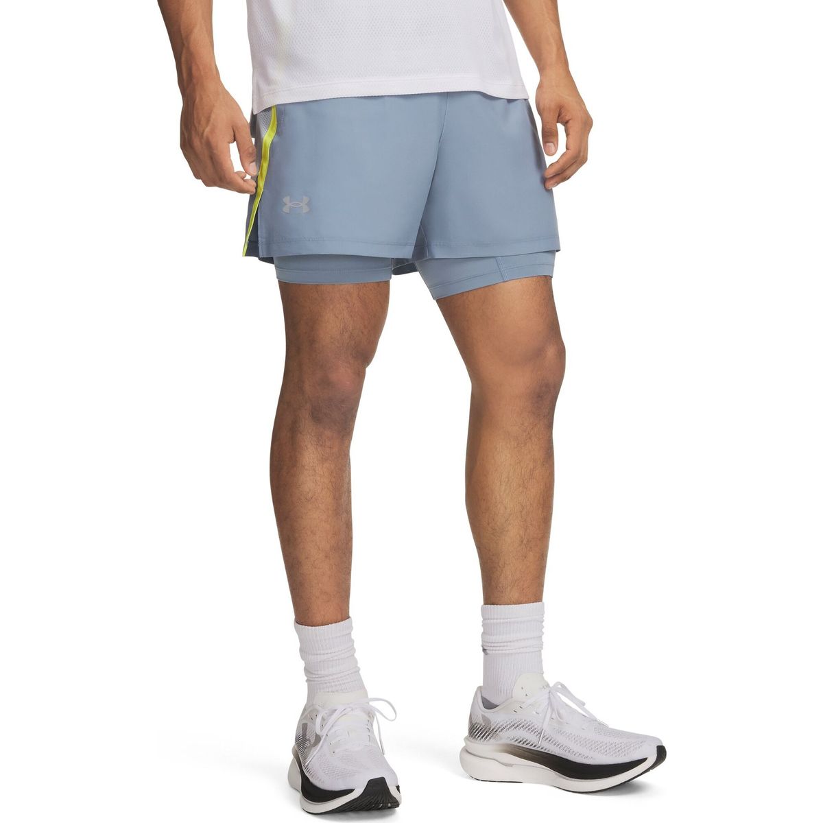 Under Armour Launch 5'' 2-IN-1 Shorts blue reflective (448) M 1382640-448-MD