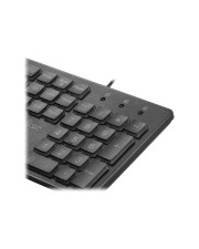 Perixx Funk Tastatur Deutsch QWERTZ Schwarz Beleuchtet Deutschland (PERIBOARD-317)