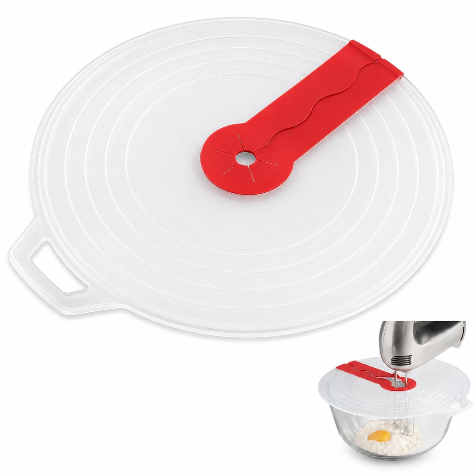 Dripio Siliconen Mengkom met Spatdeksel, 31 cm