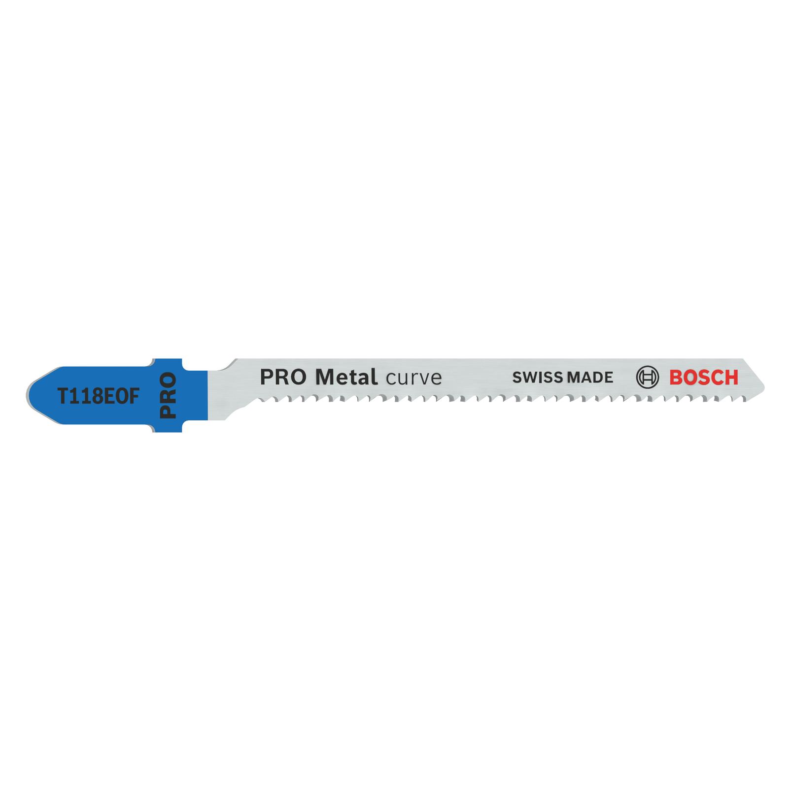 Bosch Professional Zubehör PRO Metal curve T118EOF (2608655099)