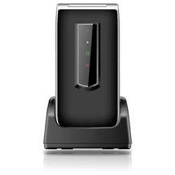 beafon SL495 2G Senioren-Klapp-Handy SOS Taste, mit Ladestation Schwarz, Silber SL495_EU003B