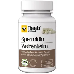 Raab Vitalfood Spermidin Bio Kapseln 100 St