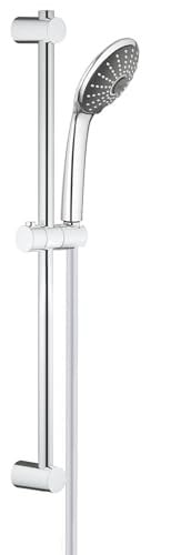 GROHE Vitalio Joy 110 Massage Doucheset met handdouche en overheaddouche, Chroom