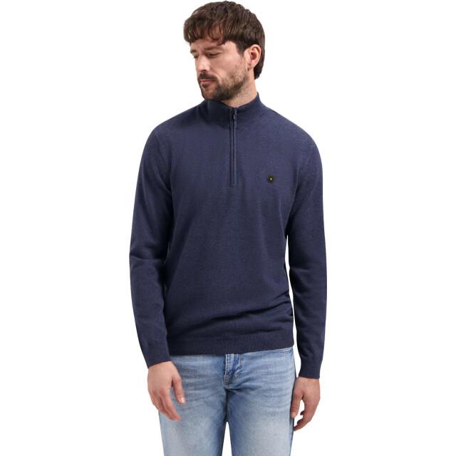 No Excess Pullover stand up collar half zip m night