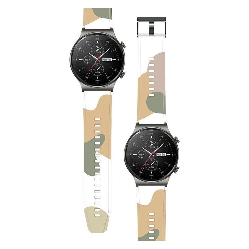 Hurtel Armband Moro Band für Huawei Watch GT2 Pro Silikonarmband Camo Uhrenarmband (7) (22 mm, Silikon) (1404978613)