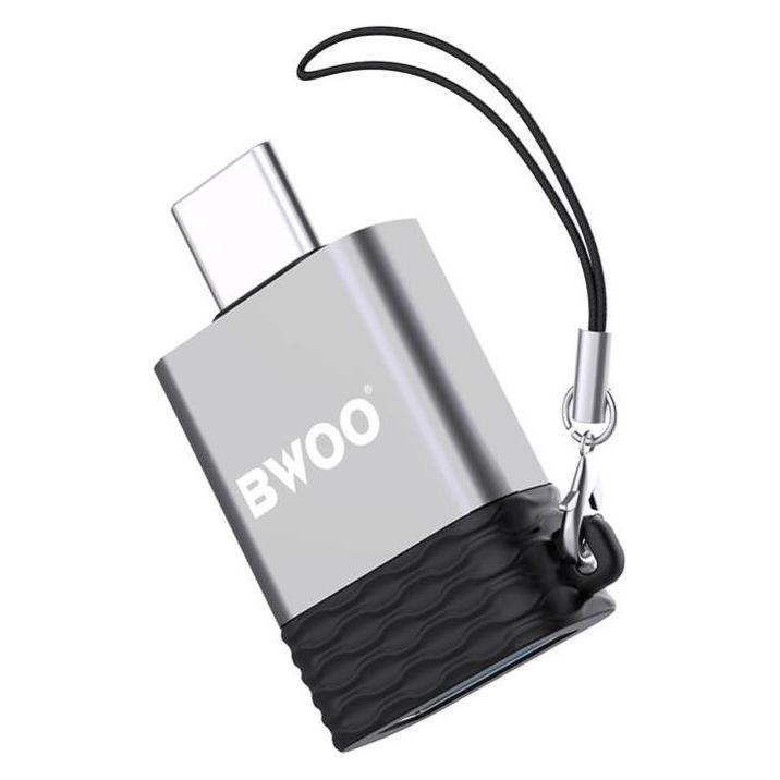 Bwoo Adapter BZ-35 USB - USB-C grau OTG (46157307)