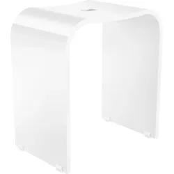 Smedbo LIVING - Duschhocker, Weiss FX407