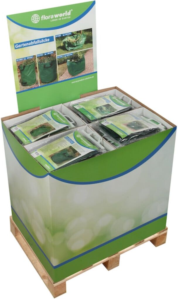 floraworld Gartenabfallsäcke u.-tasc hen FWDisplay (14469)