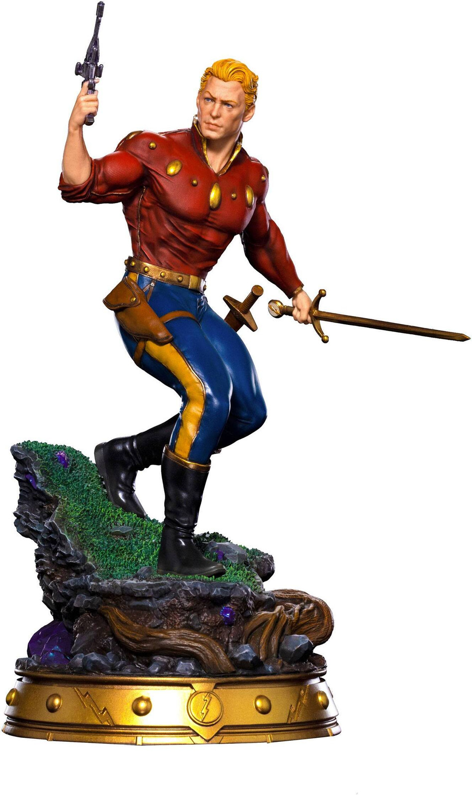 Iron Studios Flash Gordon Deluxe Art Scale Figuur 1/10, Hoogte: 26 cm, IS12889