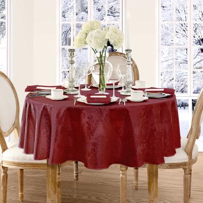Threadmade Barcelona Damask Elegant Fabric Tablecloth