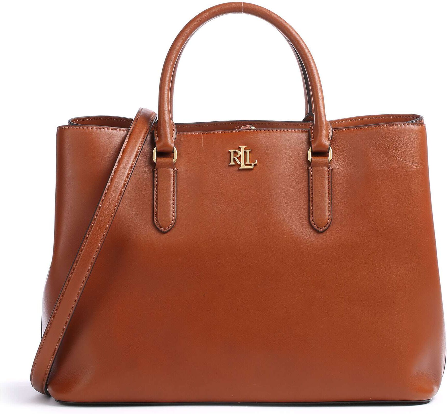 Lauren Ralph Lauren Marcy 36   Handväskor   brun