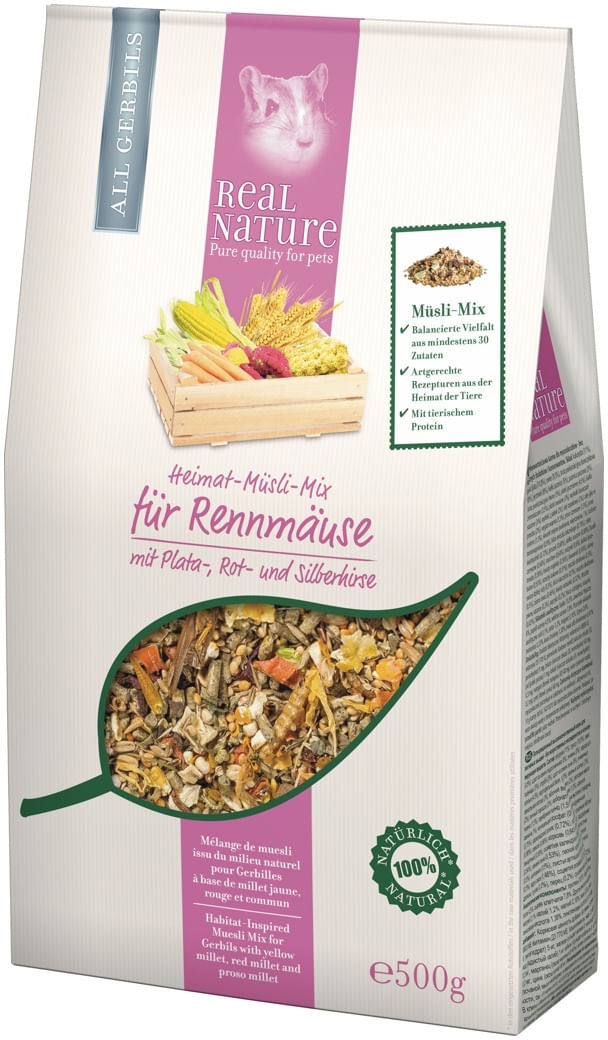 Real Nature Gerbilli Optimal Muesli 500G