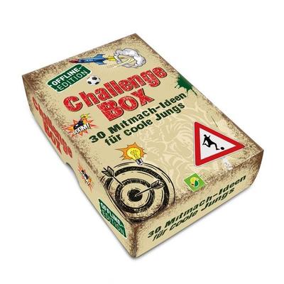 Challengebox 30 Mitmach-Ideen für coole Jungs, von Schwager & Steinlein Verlag, Schwager & Steinlein, 978-3-8499-4483-4