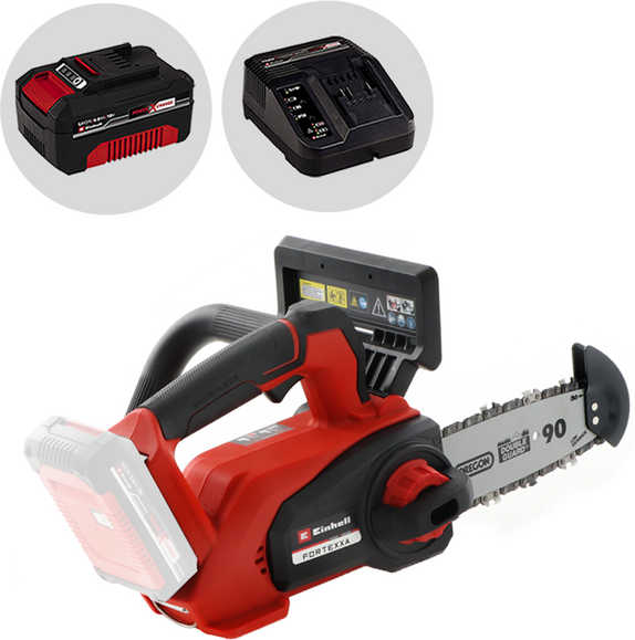 Einhell Fortexxa 18/20 TH - Tronçonneuse de taille à batterie 18V 4Ah