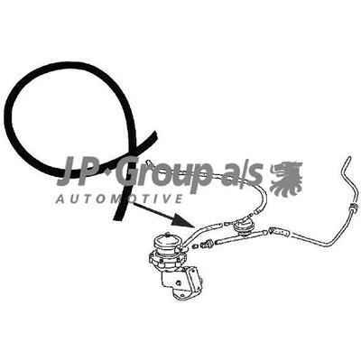 Jp Group Kraftstoffschlauch [Hersteller-Nr. 8116000706]