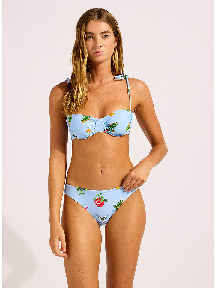 Seafolly Bikini-Hose in Hellblau - S