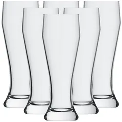 WEIZENBIERGLÄSER Ranft transparent 0,5 l 6er Set
