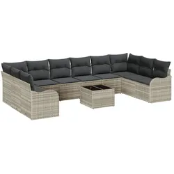 vidaXL, Gartenlounge, Rasenis (mit Tisch)