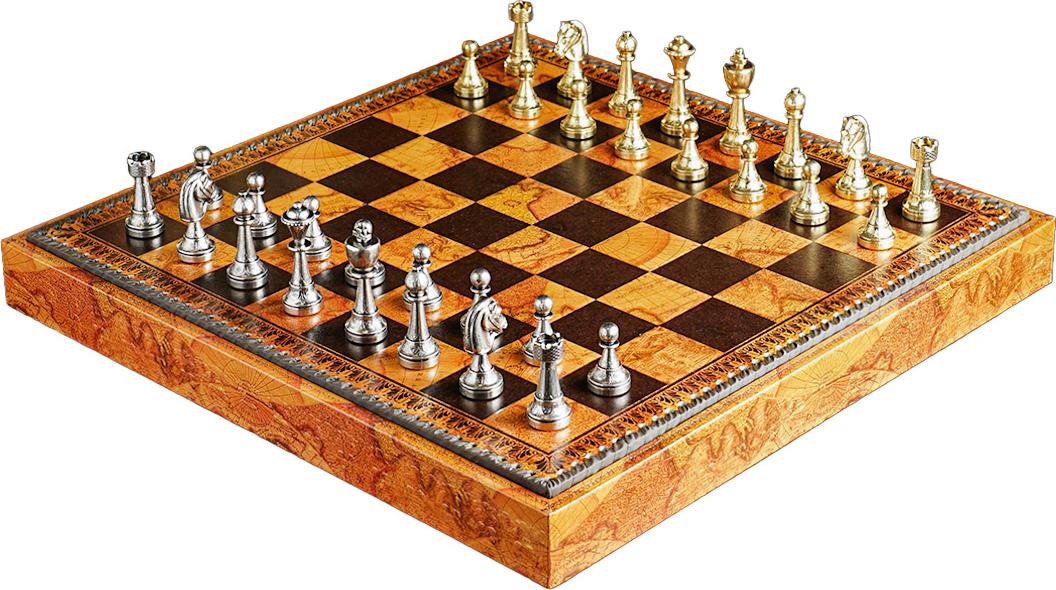 Exklusives Staunton Schachset 48x48 cm Italienisches Geschenk