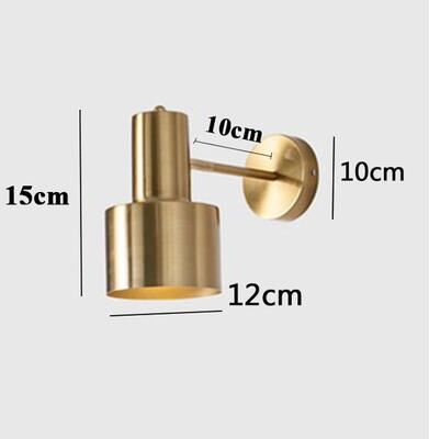 On Spot Shop Adjustable Wall Lights Nordic, LED Iron Bedside Wall Lamps For Bedroom, Aisle, Stair, Indoor Lighting Sconce Home Decor wd181 1 warm White (2700 3500k)
