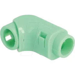 DELOCK 88125 - Kabelschutz, 90° Adapter, 8 Stück, grün