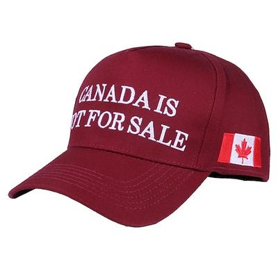 Herren Baseballkappe Sonnenhut Trucker-Kappe Schwarz Wein Poly / Baumwollmischung Bestickt Mode Lässig Täglich Wochenende Flagge Charakter Slogan Verstellbar Sonnenschutz Atmungsaktiv