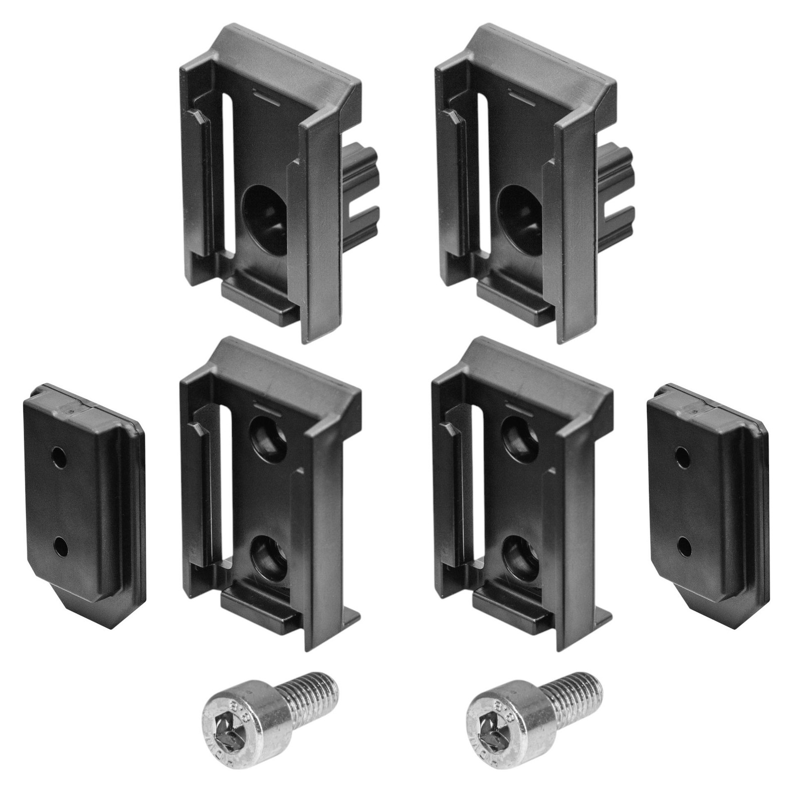 Qbrick Systeem Aangepaste Connectoren Set 3 voor Serie ONE 2.0, PRO 2.0 en PRIME