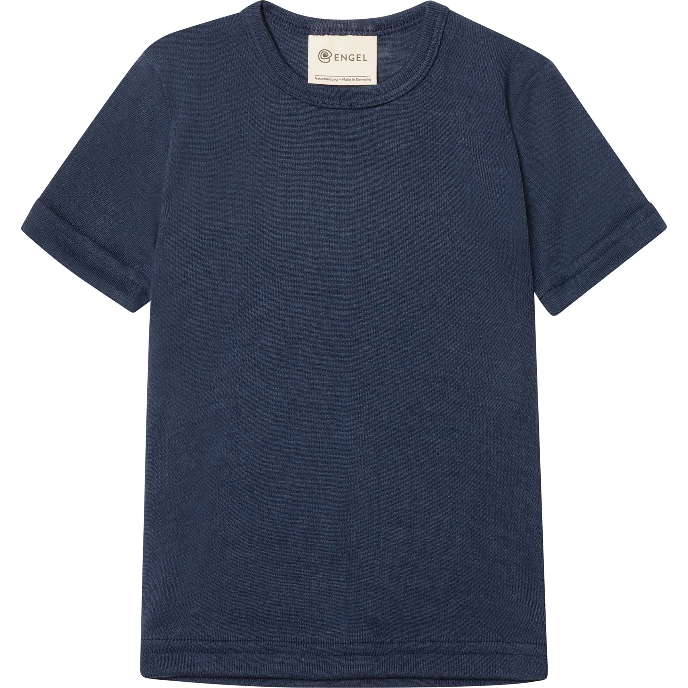 Engel Kinder T-Shirts blau Größe 128 Skifahren | Lifestyle | Freeride Hautfreundlich Merinowolle