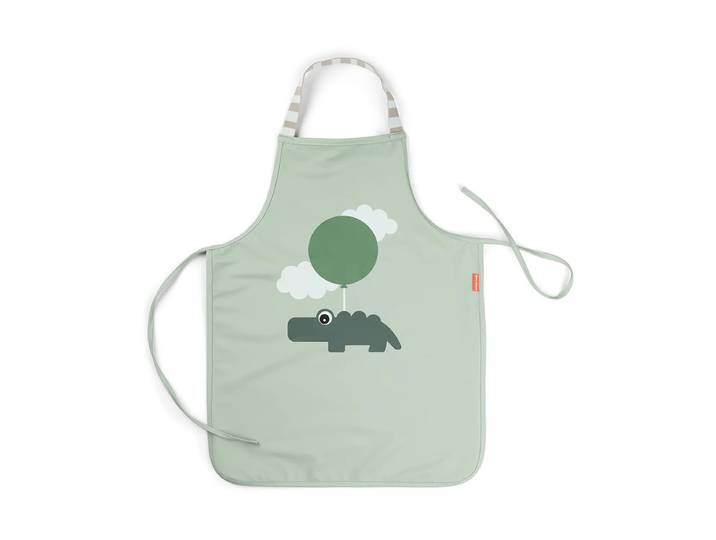 Done by deer Tablier pour enfant Happy Clouds Vert