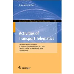 Activities of Transport Telematics, Fachbücher