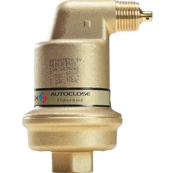 Automatischer Schnellentlüfter SpiroTop Solar AutoClose DN 15 (1/2'') IG, aus Messing