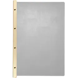 Schienen für Buchschrauben A4 | vermessingt, Eisen, gold