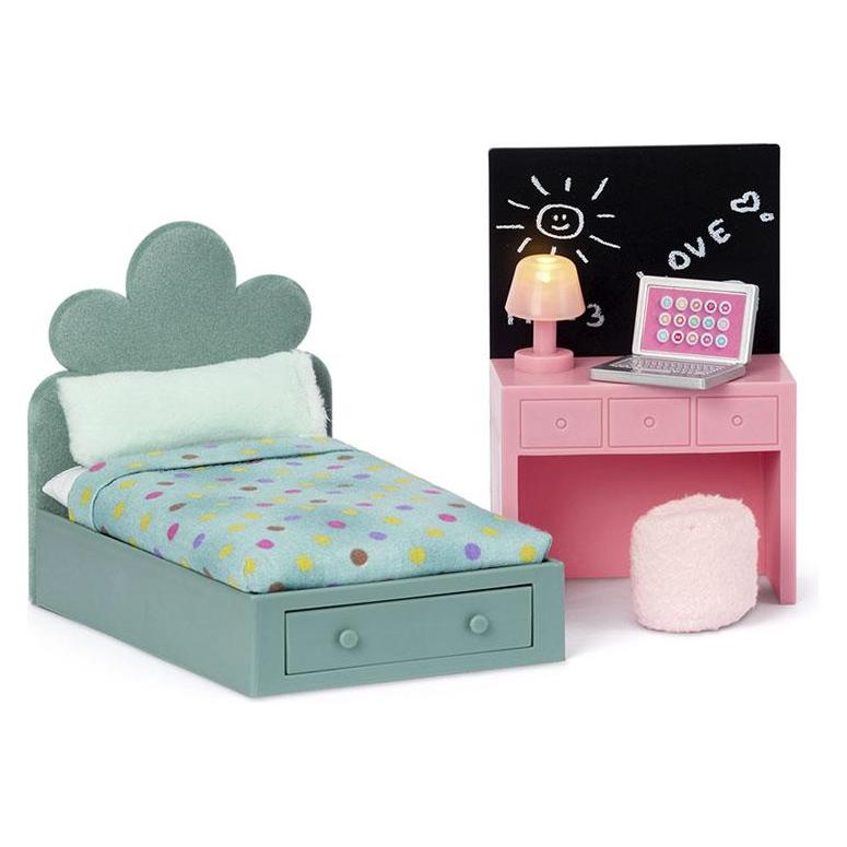 Lundby Puppenhauszubehör Teenagerzimmer Set (107862)