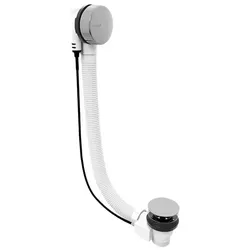 Automatische Badewanne Polysan Marmor chrom ABS/Messing 11042