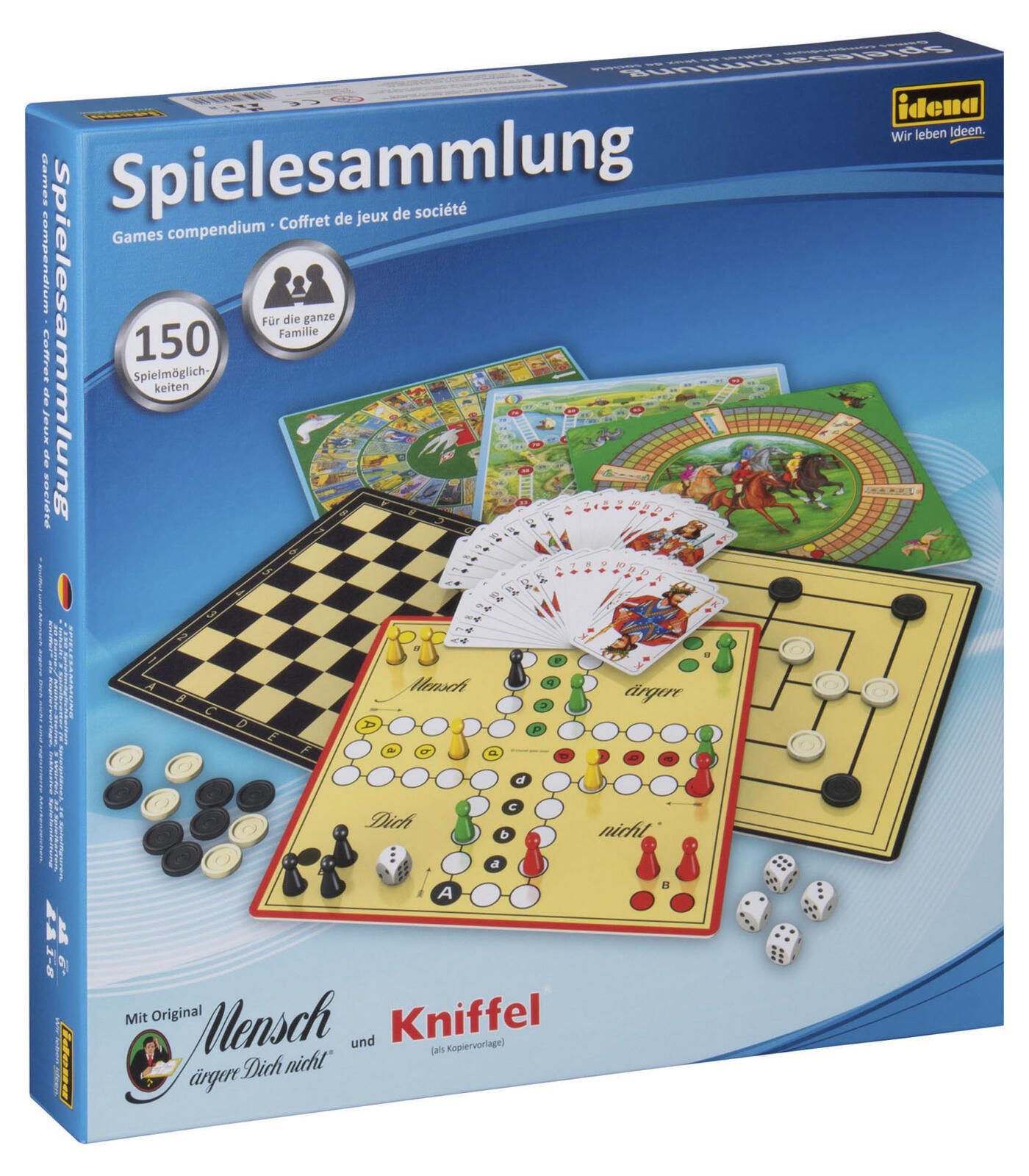 Idena 150 Spiele-Set 6102589