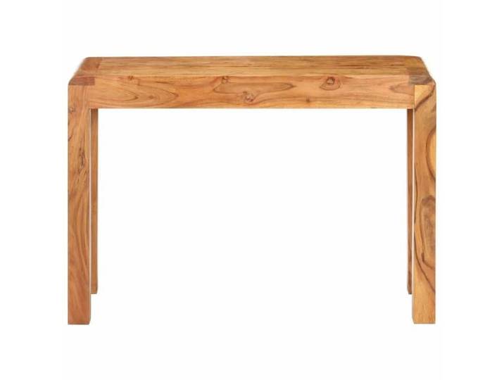 Soldes saison Table console 110x40x76cm Bois d'acacia massif et finition miel - Stabilité - résistance à l'humidité_FR36718