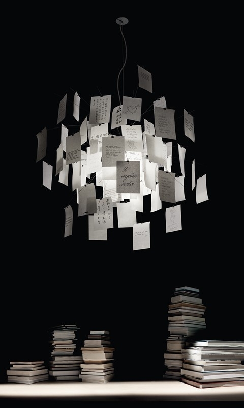 Ingo Maurer Pendelleuchte ZETTEL´Z 5 1150000 4251545401791