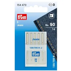 Prym Nähmaschinennadeln "Jeans", Stärke: 90, Inhalt: 5 Stück