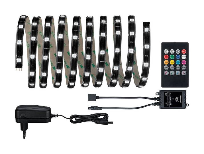 Paulmann YourLED Lights and Sound Comfort Set RGB 3 m