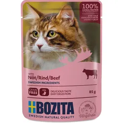 Bozita Pouch Häppchen in Gelee mit Rind 12x85 g