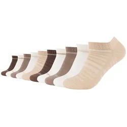 10er Pack camano Mesh Ventilation Sneakersocken 8177 - cuban sand 43-46
