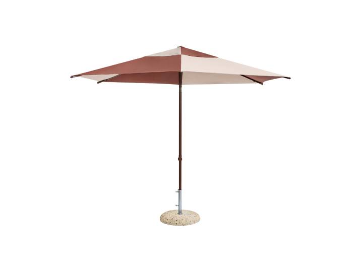 Hay - Parasol TERRAZZA - Rouge - Toile acrylique