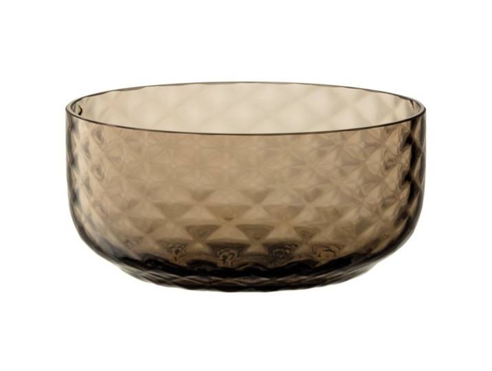 LSA International Schale Dapple erdbraun Glas B 12 T 12 cm - Schale