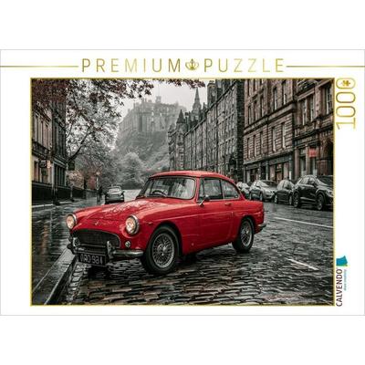 CALVENDO Puzzle Edinburgh, Geheimnisse am Morgen | 1000 Teile Lege-Größe 64x48cm Foto-Puzzle für glückliche Stunden, von , Calvendo Puzzle