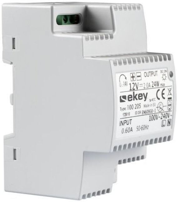 ekey Bloc d'alimentation encastrable REG 230VAC/12VDC/2A 100205 (100205)