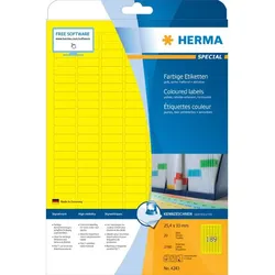 HERMA Universal-Etiketten SPECIAL, 210 x 297 mm, grün