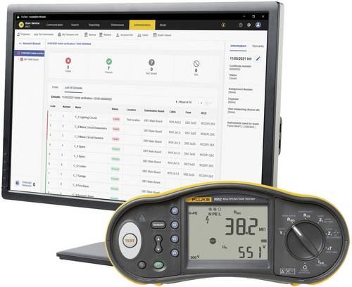 Fluke 1662 DE KIT Installationstester-Set