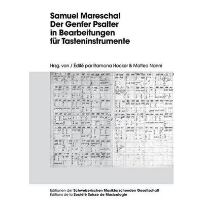 Samuel Mareschal – Der Genfer Psalter in Bearbeitungen für Tasteninstrumente -